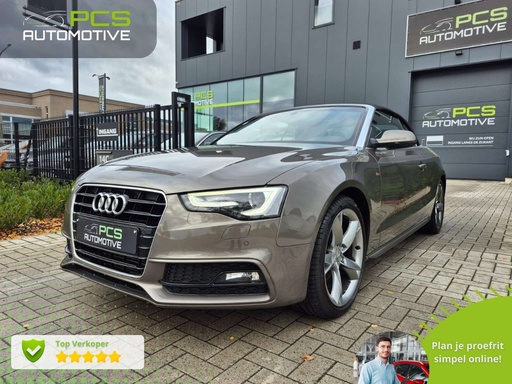Audi A5 Cabrio S-Line 1.8 TFSI / 88.000 km / 1e eigenaar